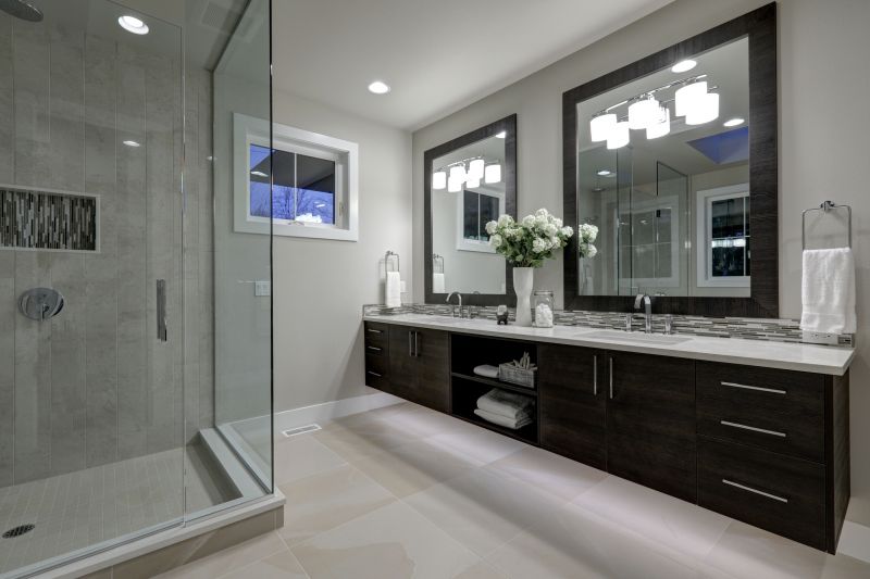Remodeled Master Bathroom with Modern Fixtures
